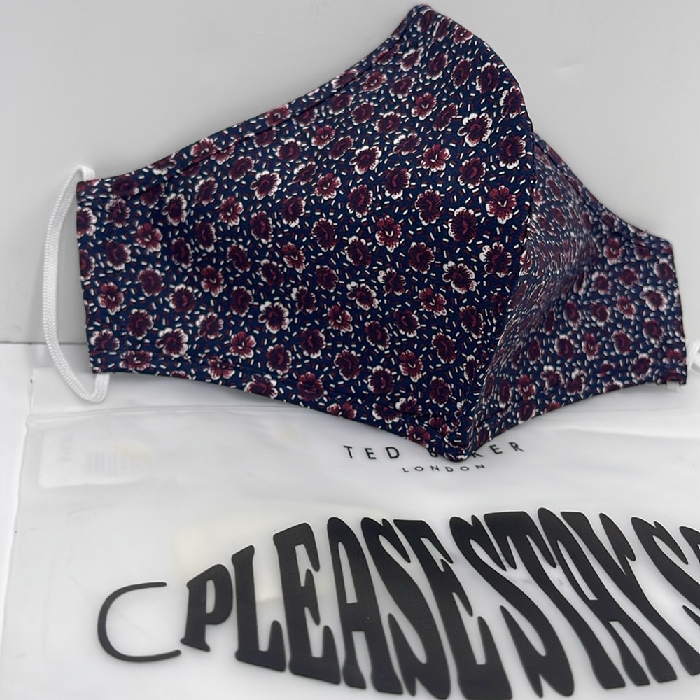 TED BAKER LONDON Reversible Reusable FACE MASK 
NWT 
OS - Picture 15 of 16